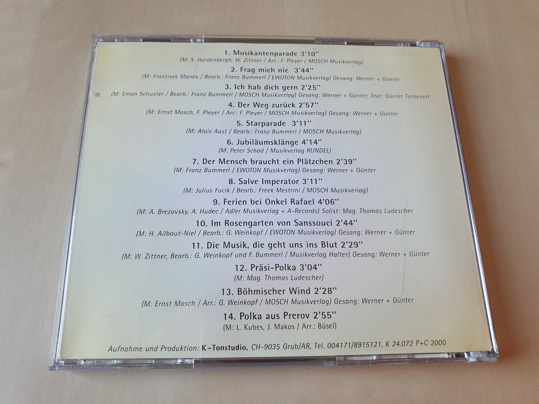 CDs: Bauernkapelle der Stadtmusik Bludenz – Gebraucht aus Stansstad von collectorsshop 1