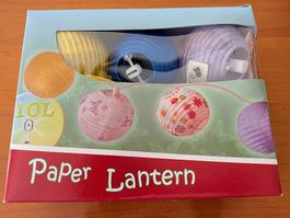 Papierlaternenketten