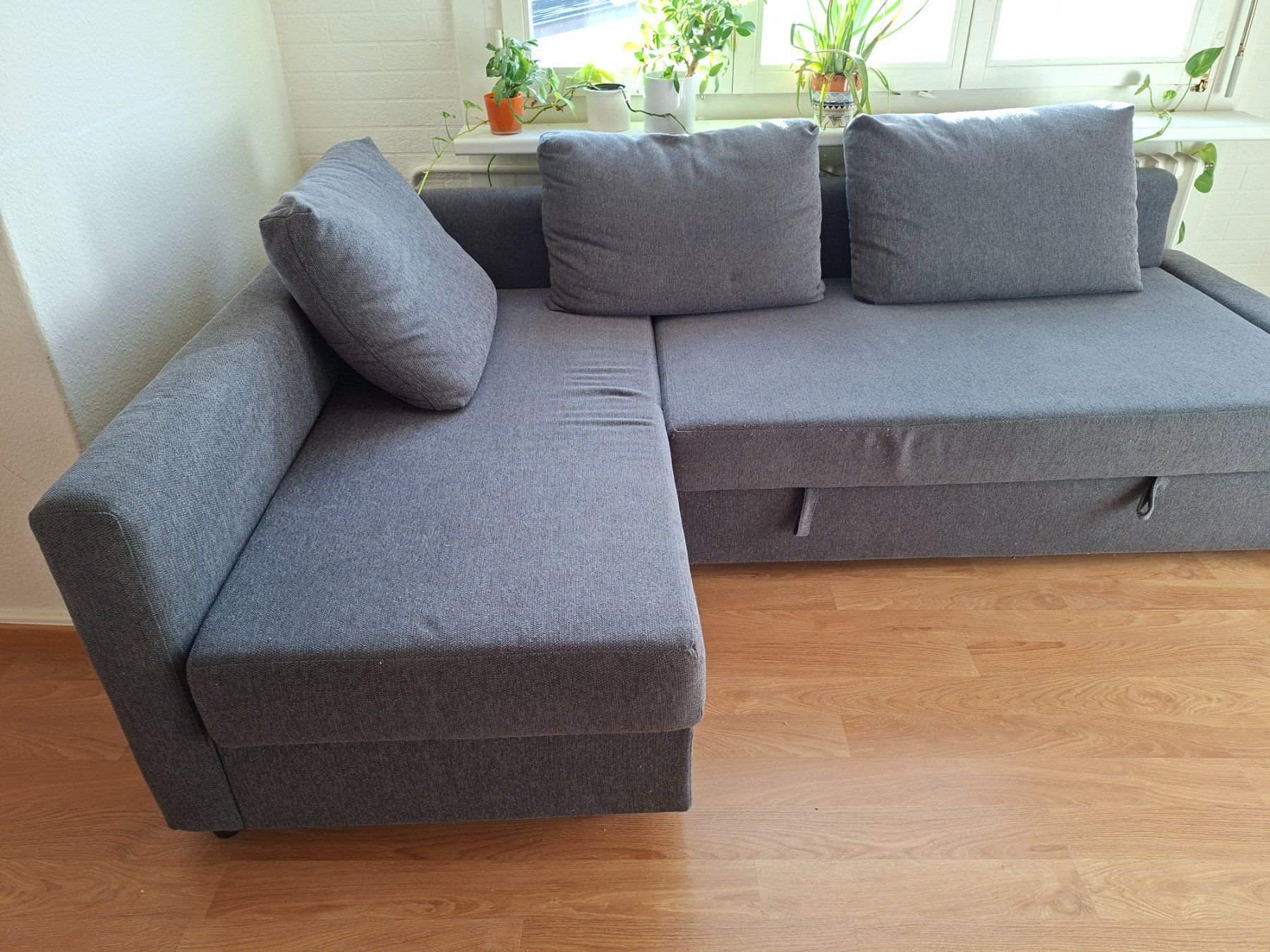 Ikea Divani: Ikea Couch/Sofa/Ecksofa Friheten dunkelgrau – Usato da Zürich venduto da maybrittsch 1
