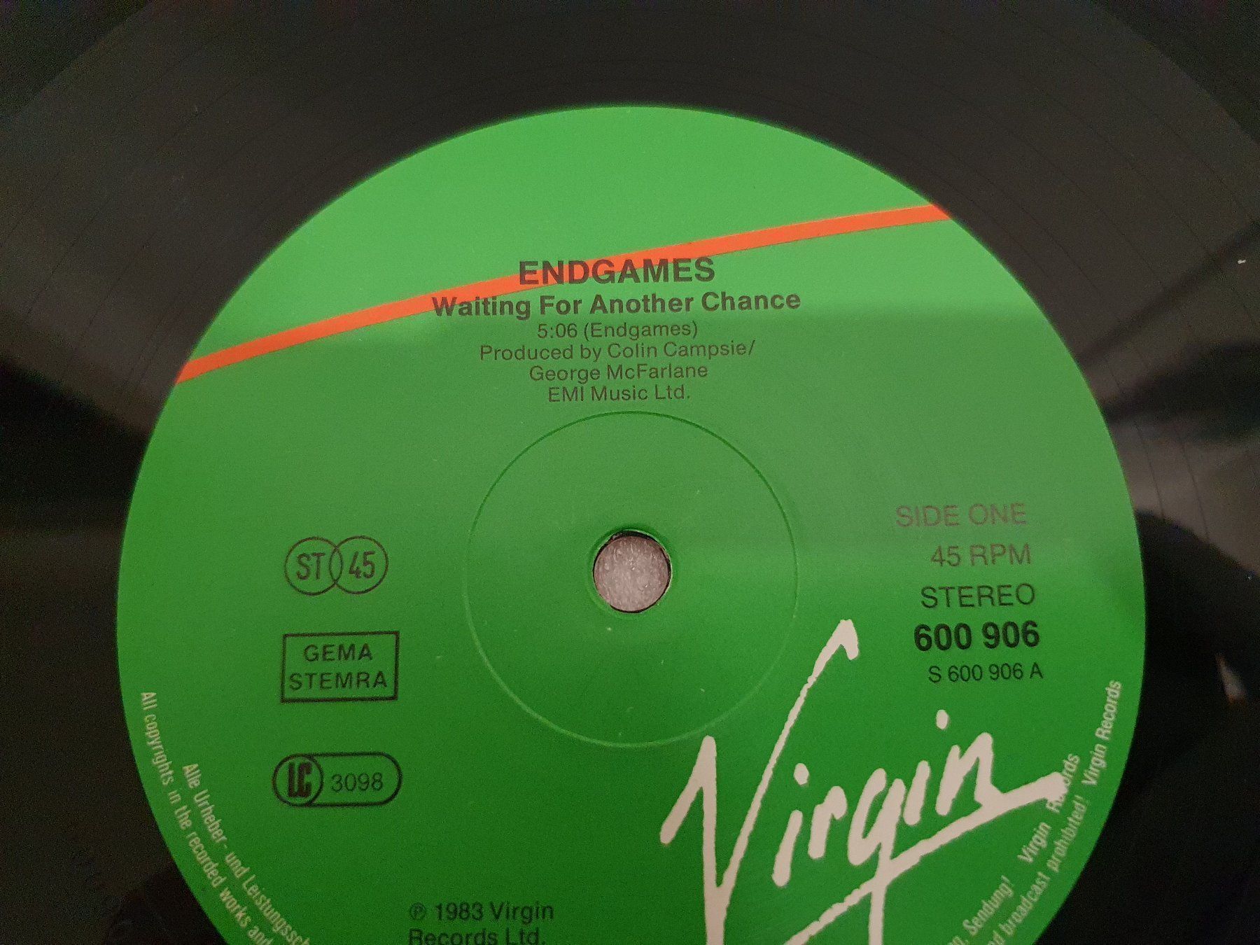 Schallplatten: Endgames - Waiting For Another Chance – Gebraucht aus Uster von Vinyl-Leidenschaft 3
