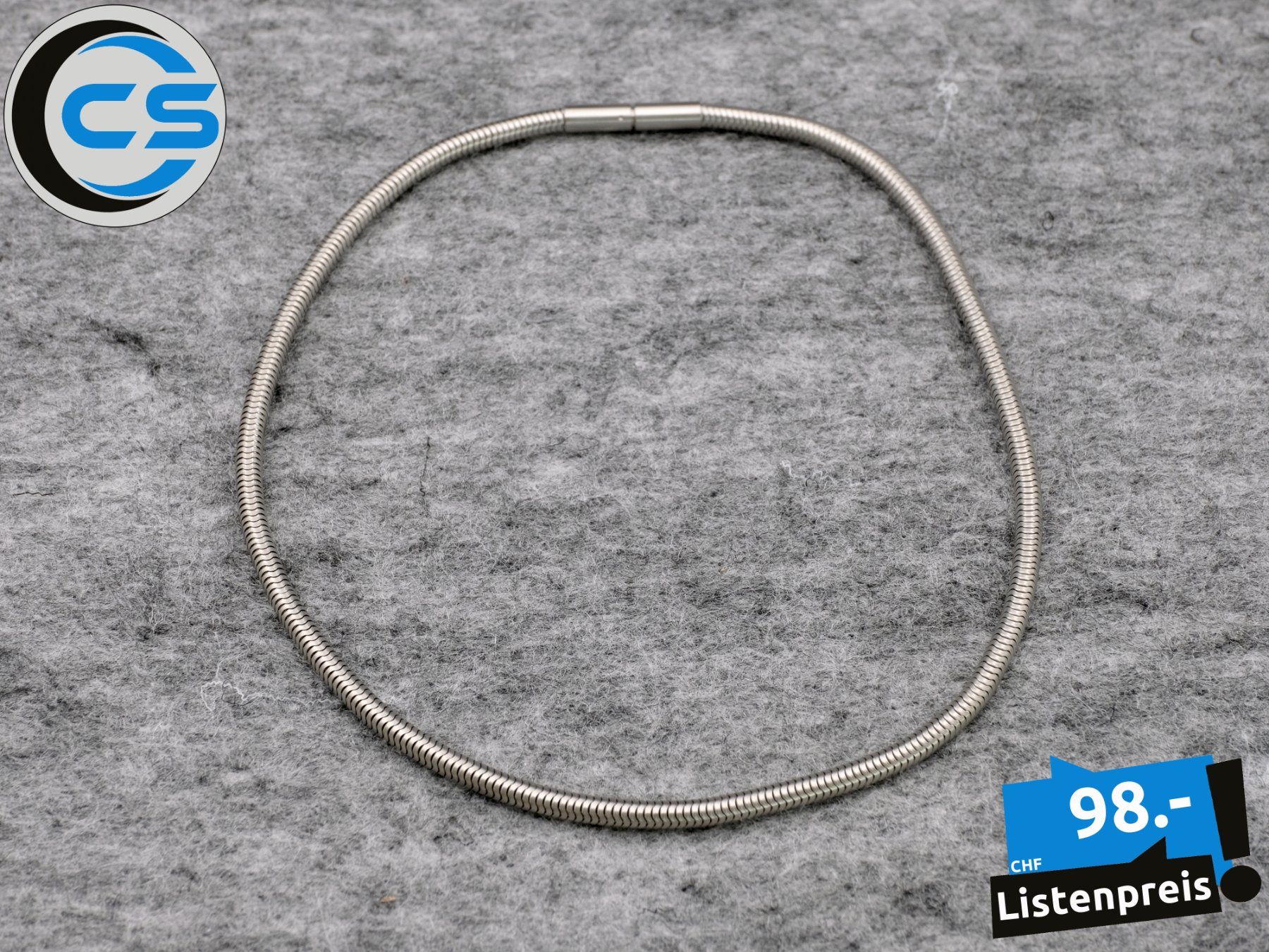 Catenine: MONOMANIA Schlangenkette Basic Ø 5.0 mm Länge 38cm – Nuovo e nell'imballaggio originale da Samstagern venduto da ConciergeService 1