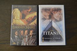 Titanic + Der Mann in der... 2 VHS