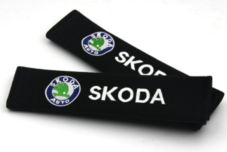 Accessori per altri veicoli: Skoda Gurtpolster 2er Set – Nuovo e nell'imballaggio originale da Schiers venduto da Topflash74