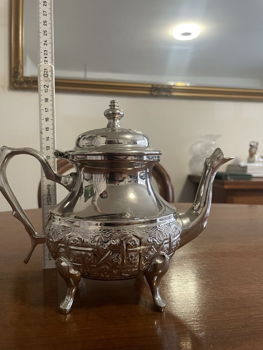 Théières: Teekanne versilbert orientalisch mit Gravur – D'occasion à Zürich par Campi1000 2