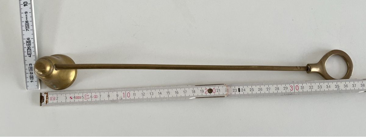 Kerzen: grosser Kerzenlöscher aus Messing – Gebraucht aus Wetzikon ZH von seli03 7