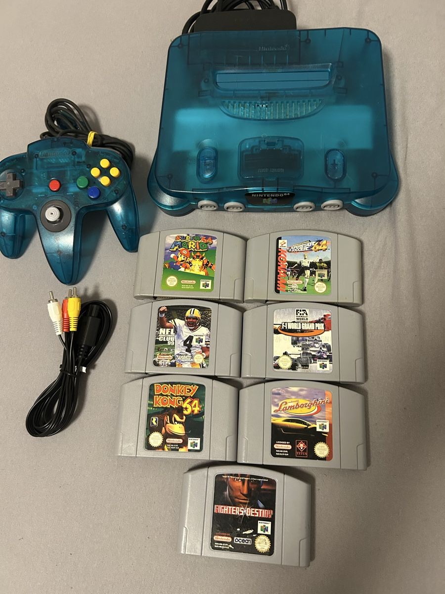 Nintendo Console: Nintendo 64 Konsole mit 7 Top spiele – Usato da Oftringen venduto da Breza22 2