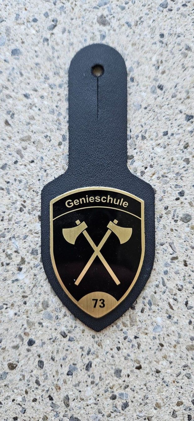 Schweizer Armee Placchette & Badge: *** Brustanhänger Genieschule 73 – Nuovo (secondo la descrizione) da Riedholz venduto da fr_sIruP
