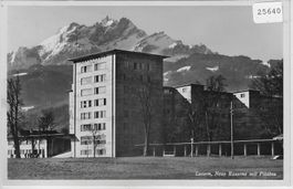 Luzern - Neue Kaserne mit Pilatus