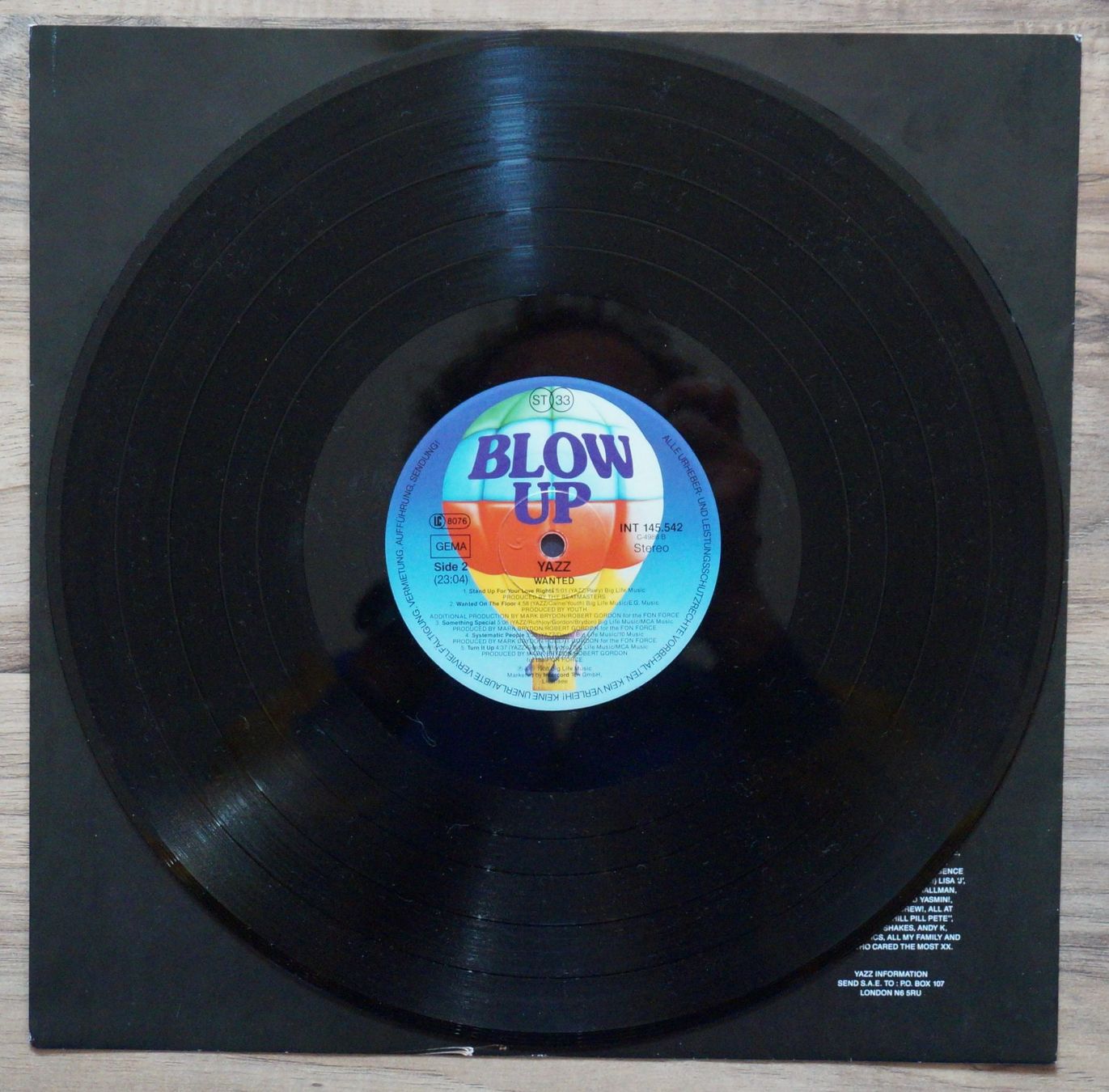 Dischi in vinile: LP Yazz Wanted – Usato da Schindellegi venduto da woneschi 5