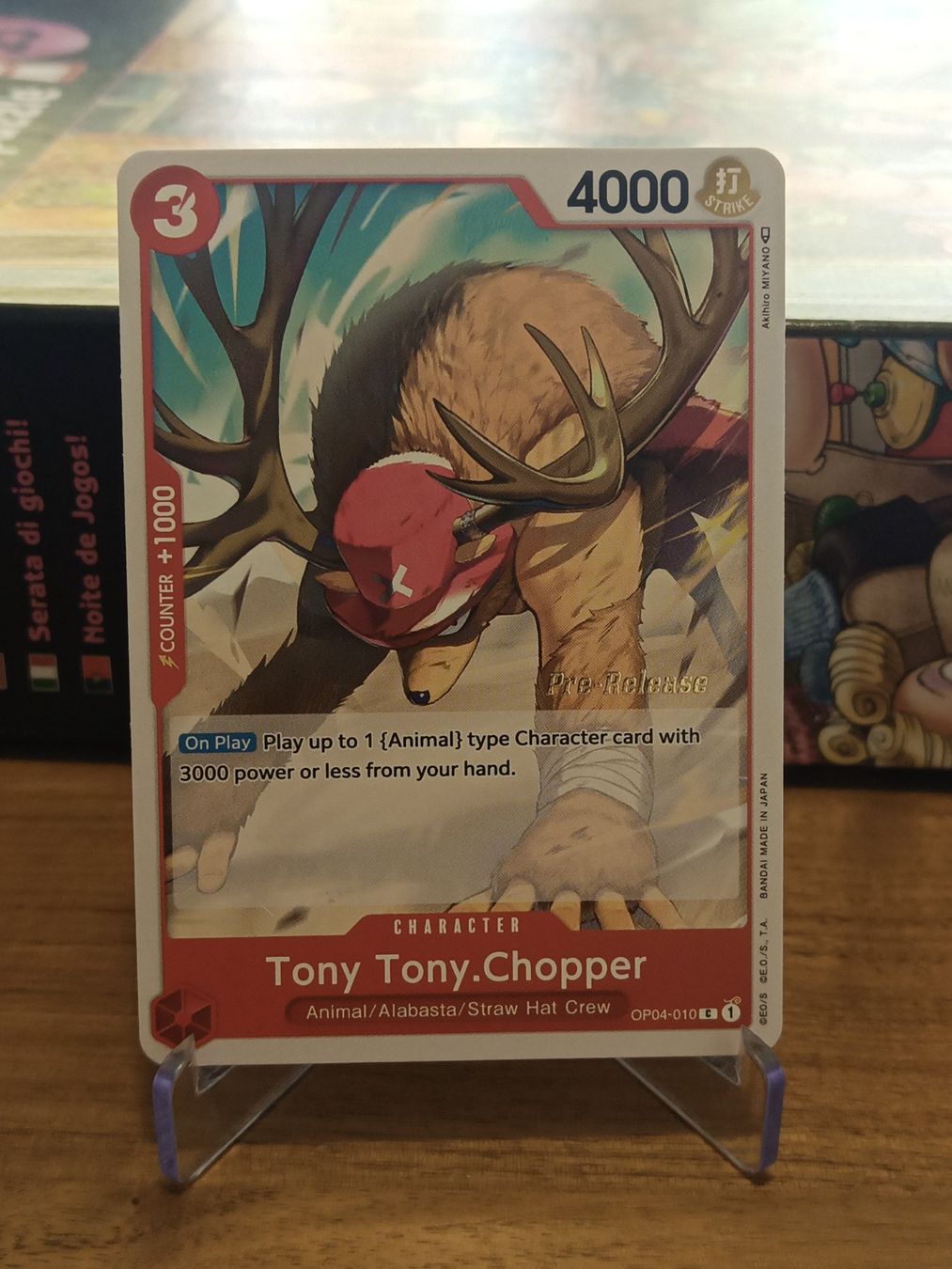 Bandai Sammelbilder & Trading cards: One Piece | Tony Tony Chopper - Pre-Release🫰 – Neu (gemäss Beschreibung) aus Wettingen von Legends_of_Baden_TCG