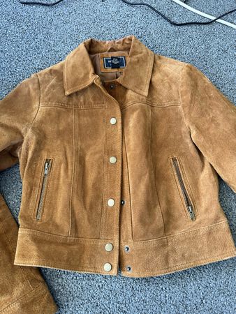 Veste daim Forever 21 couleur camel taille S occasion