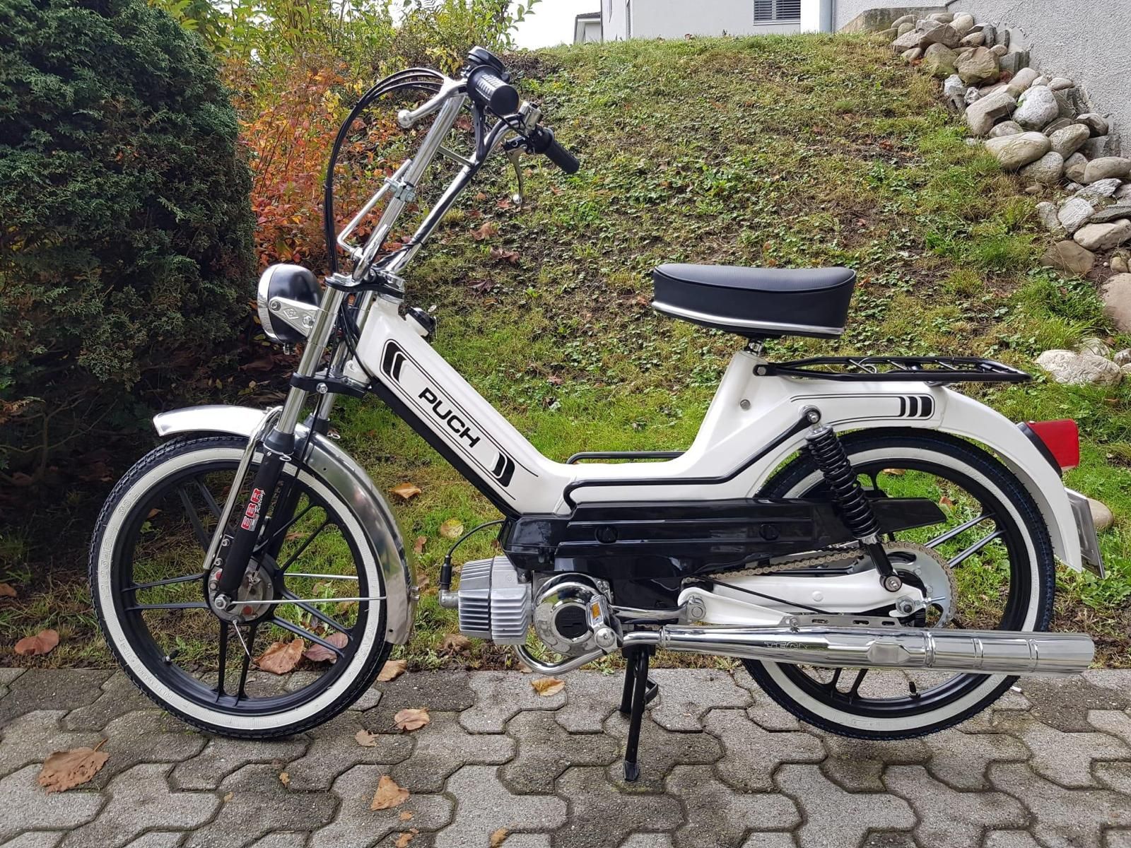 Puch Ciclomotori: Puch Maxi S weiss – Usato da Dietwil venduto da talulla 3