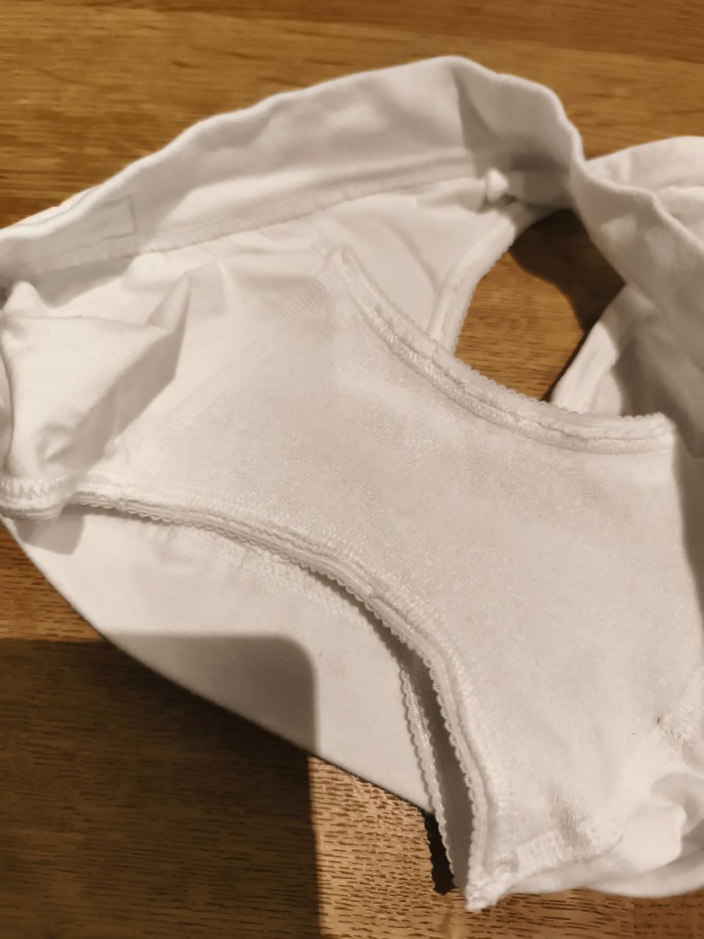 Sloggi Altra biancheria intima: Sloggi Slip Grösse M weiss, mit Frottee Einsatz, neu – Nuovo (secondo la descrizione) da Illnau venduto da snejinka 2