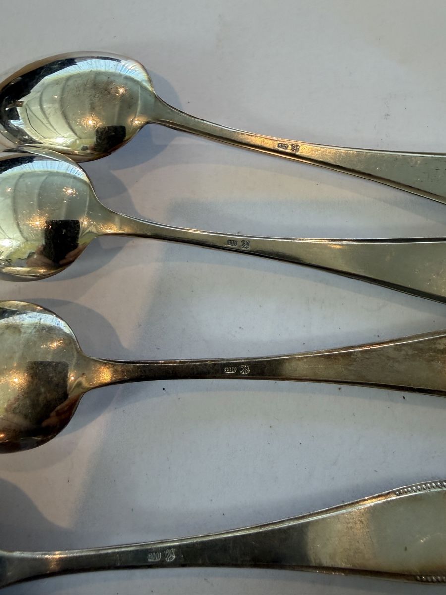 Bestecksets: Couvert et service avec poinçon 800 – Gebraucht aus Echallens von JAR69 6