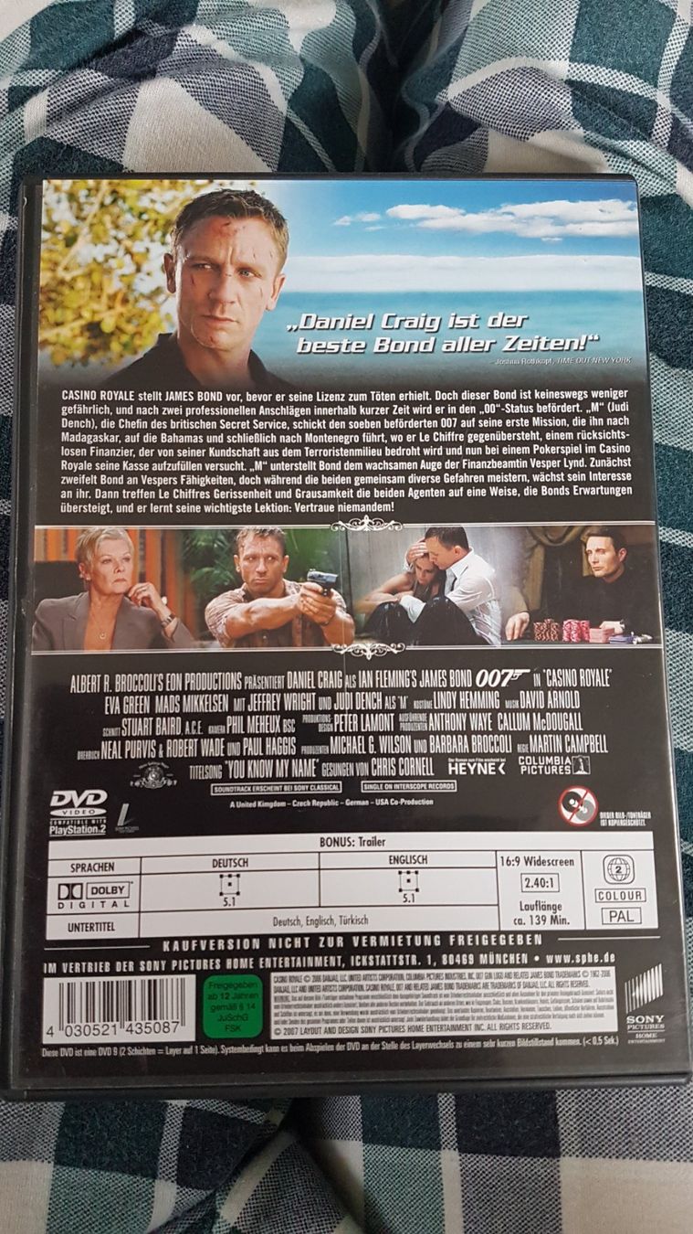 Alle DVDs: DVD "007 - Casino Royale" – Gebraucht aus Buttisholz von Simone_n 1