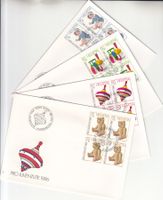 SBK J298 - J301 im 4er-Block FDC