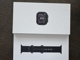 Apple Watch Ultra 49mm Schwarz Ocean Band neu