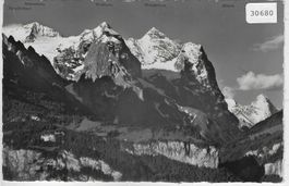 Hasliberg - Blick auf die Wetterhorn-