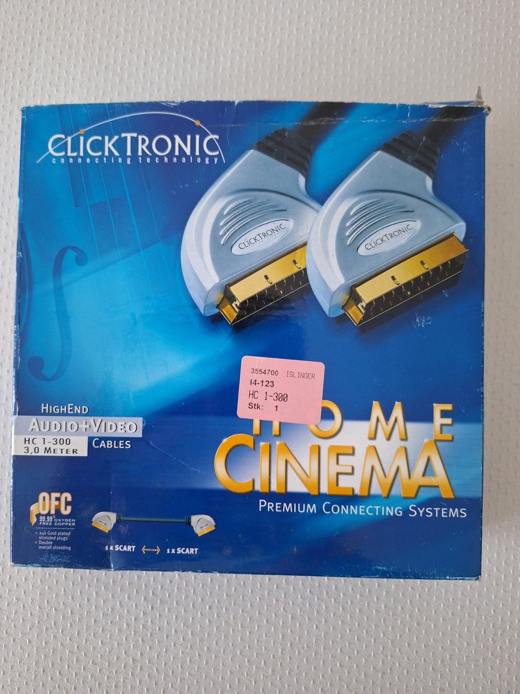 Cavi: Scart-Kabel 3 Meter – Nuovo e nell'imballaggio originale da Zürich venduto da Lemon007 2