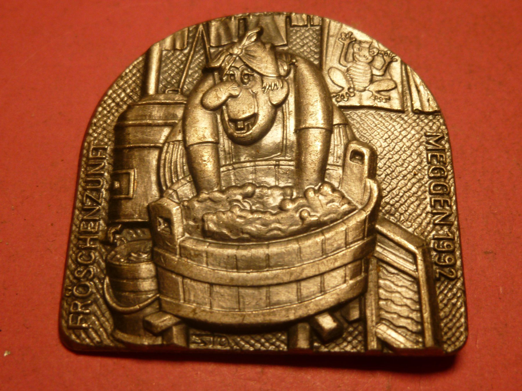 Placchette & Badge: MEGGEN 1992 SILBER – Usato da Ried (Muotathal) venduto da Mandarin02