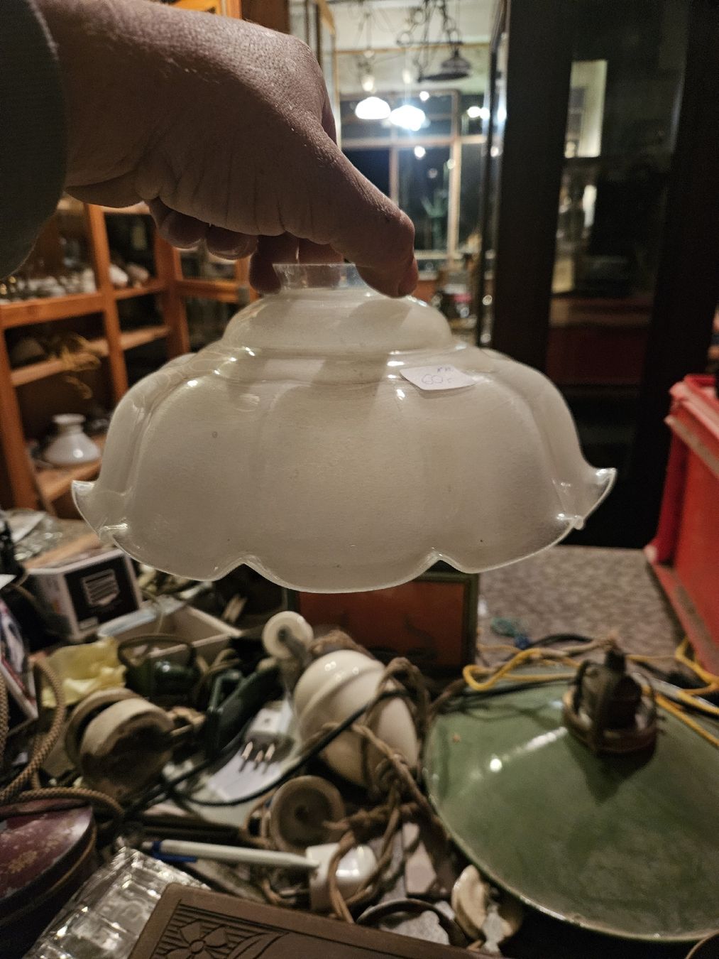 Lampade: lampenschirm antik 8 stuck – Usato da Cevio venduto da BiadiciN
