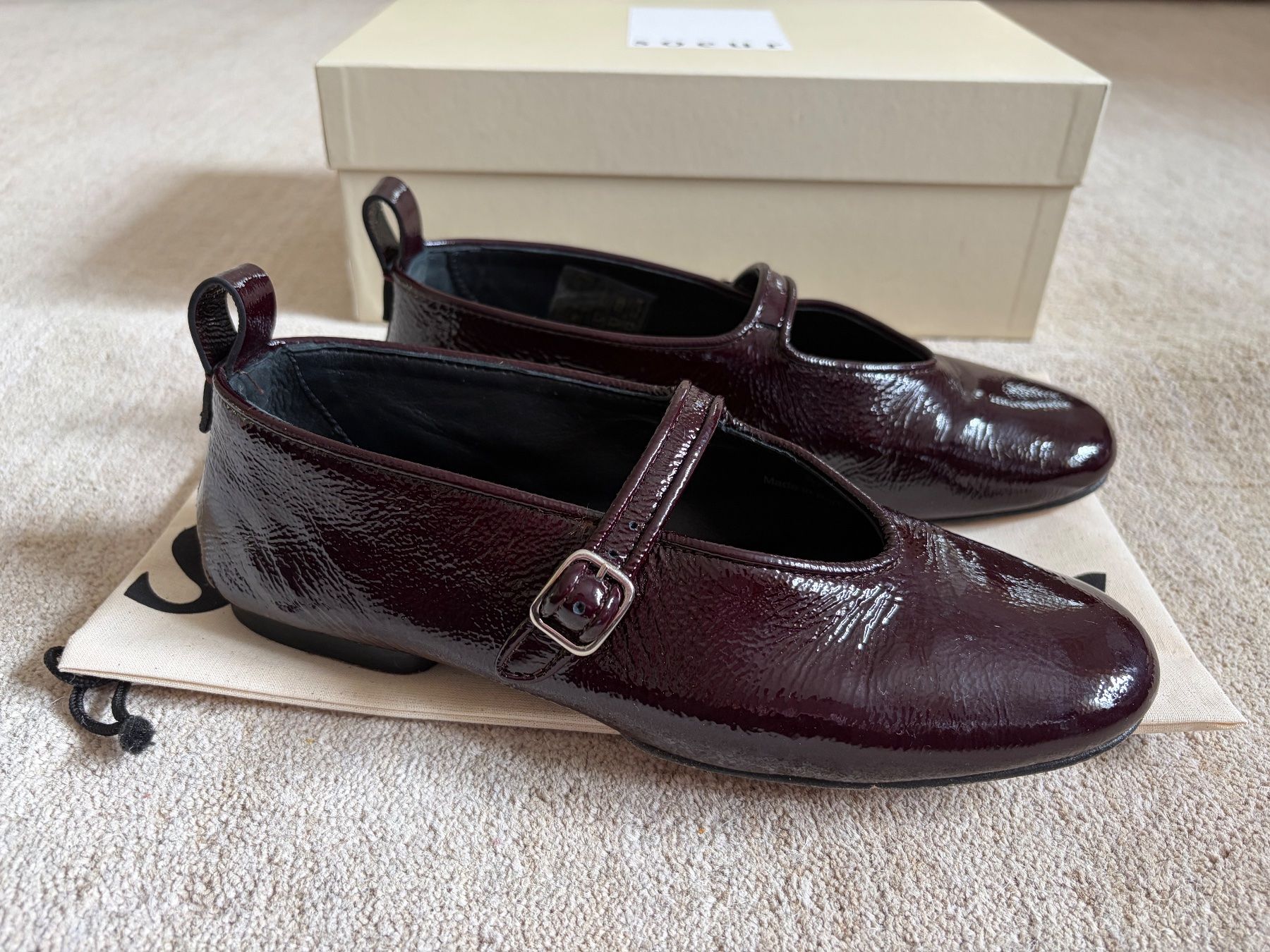 Soeur Scarpe da donna: Soeur Ballerina "Madeline" bordeaux – Usato da Zürich venduto da chat_noir 2