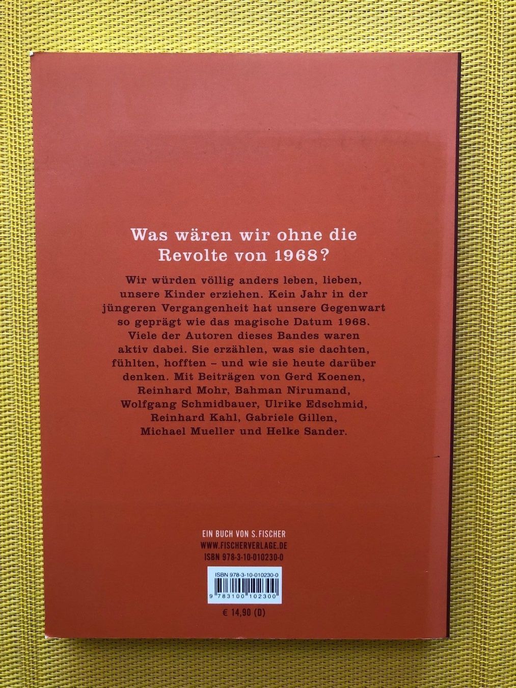 Libri: 1968 : die Revolte. – Usato da Nussbaumen AG venduto da schuba2000 1