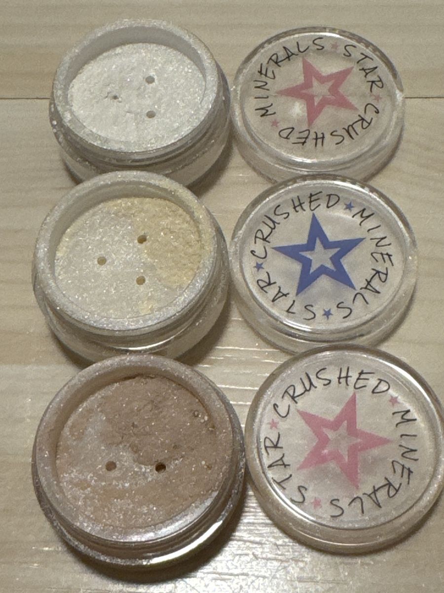 Make-up: Powder Make-up Star Crushed Minerals, Lidschatten & Glitter – Usato da Grenchen venduto da Lucy68 5