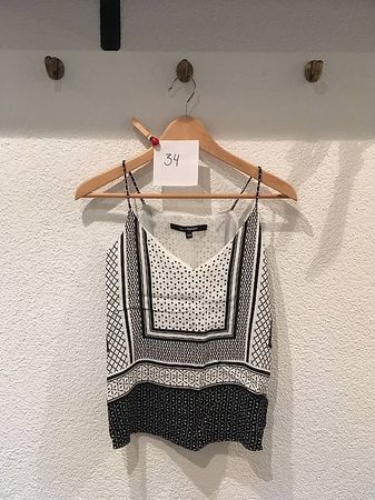 edles schwarz/weisses Top/T-Shirt (nie getragen)