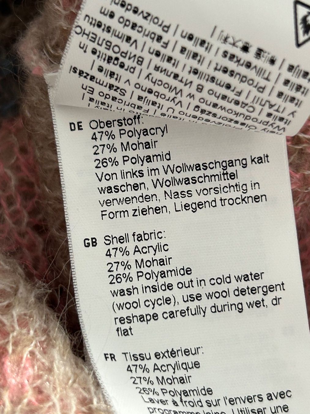Cinque Maglioni & Felpe: Neue Cinque Strickpullover Gr.L-Kuschelig, 27%Mohair – Nuovo e nell'imballaggio originale da Horn venduto da Resvi 4