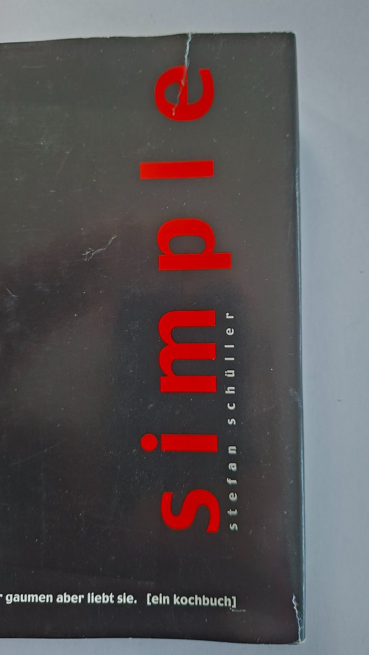 Libri: Kochbuch "Simple" + CD, von Stefan Schüller - Gaumenfreude! – Usato da Opfikon venduto da Diversamente 2