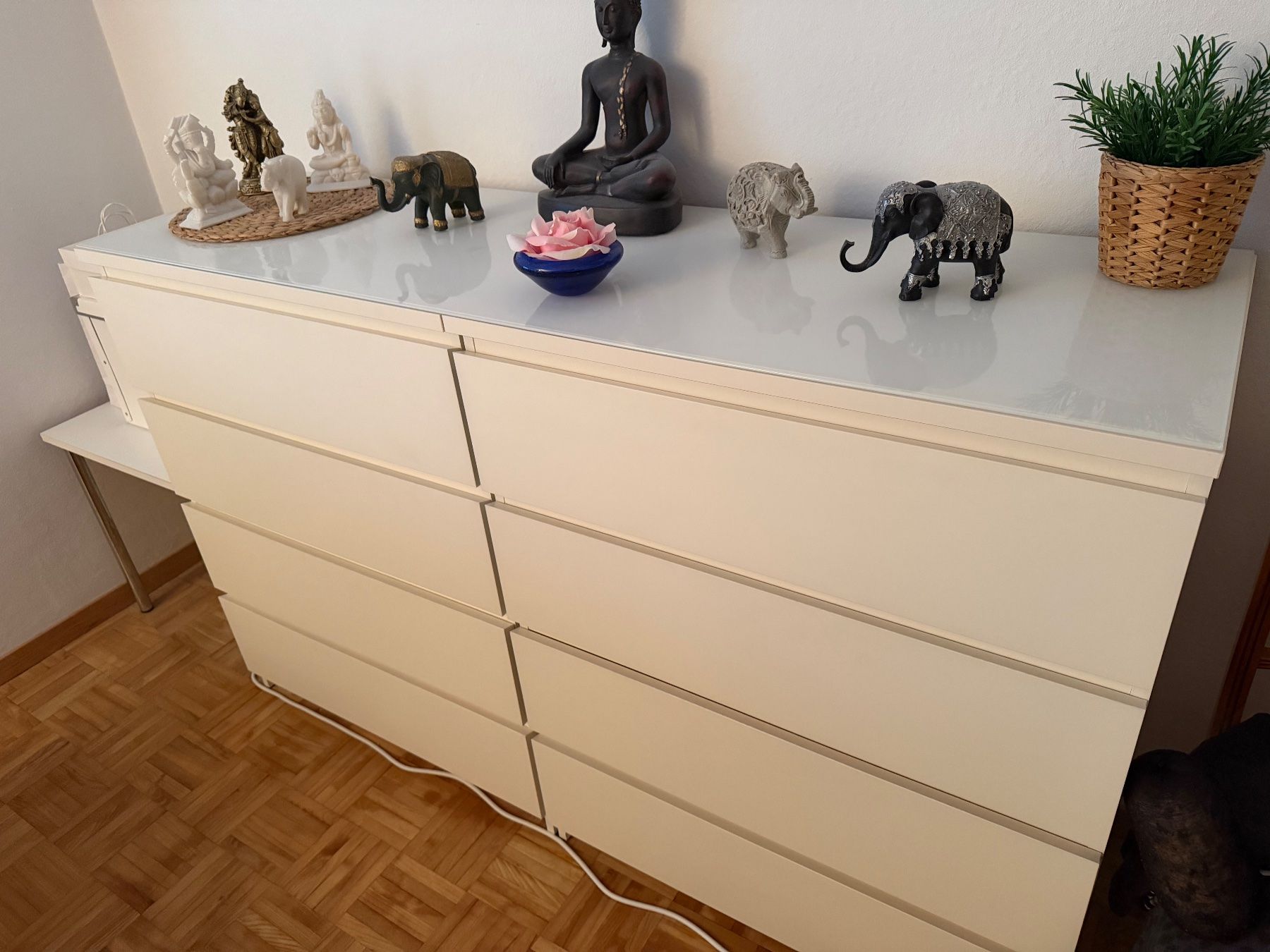 Ikea Cassettiere: 2 IKEA Malm Kommoden in weiss – Usato da Grosswangen venduto da Swisslue 2