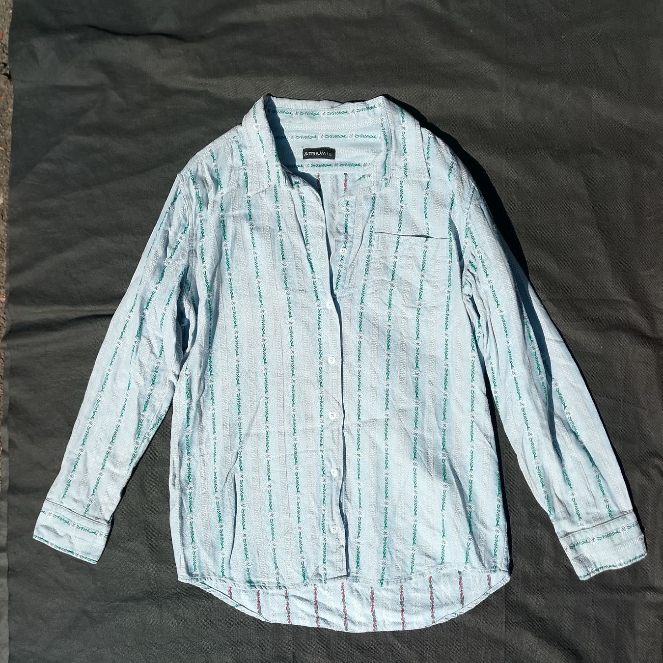 Camicie: Atrium Edelweiss Hemd Gr. L – Usato da Luzern venduto da toenu23