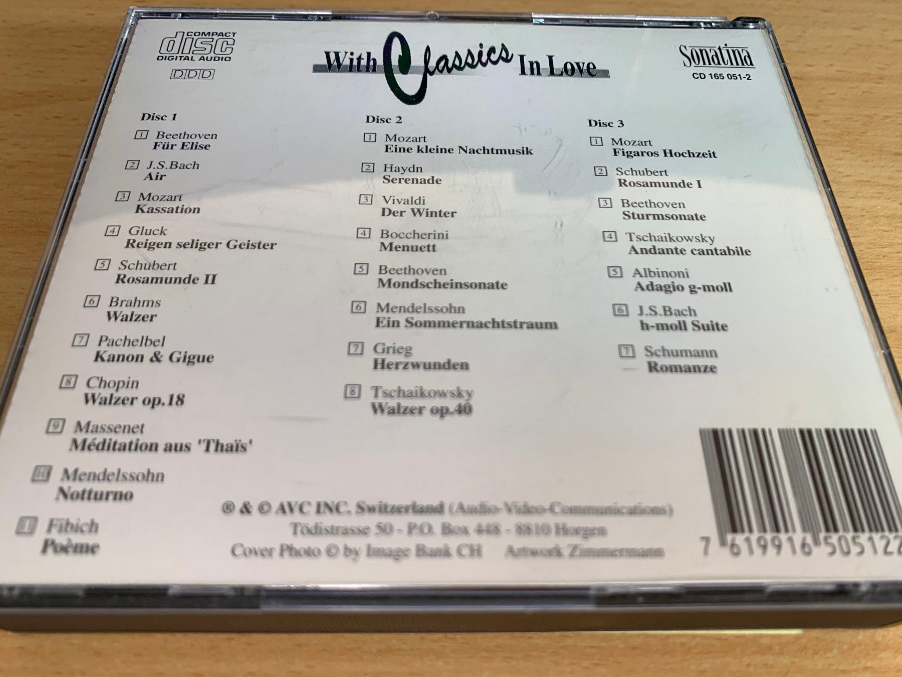 CDs: Various – With Classics In Love - 3 CD – Gebraucht aus Rikon im Tösstal von Alpenmutz 1