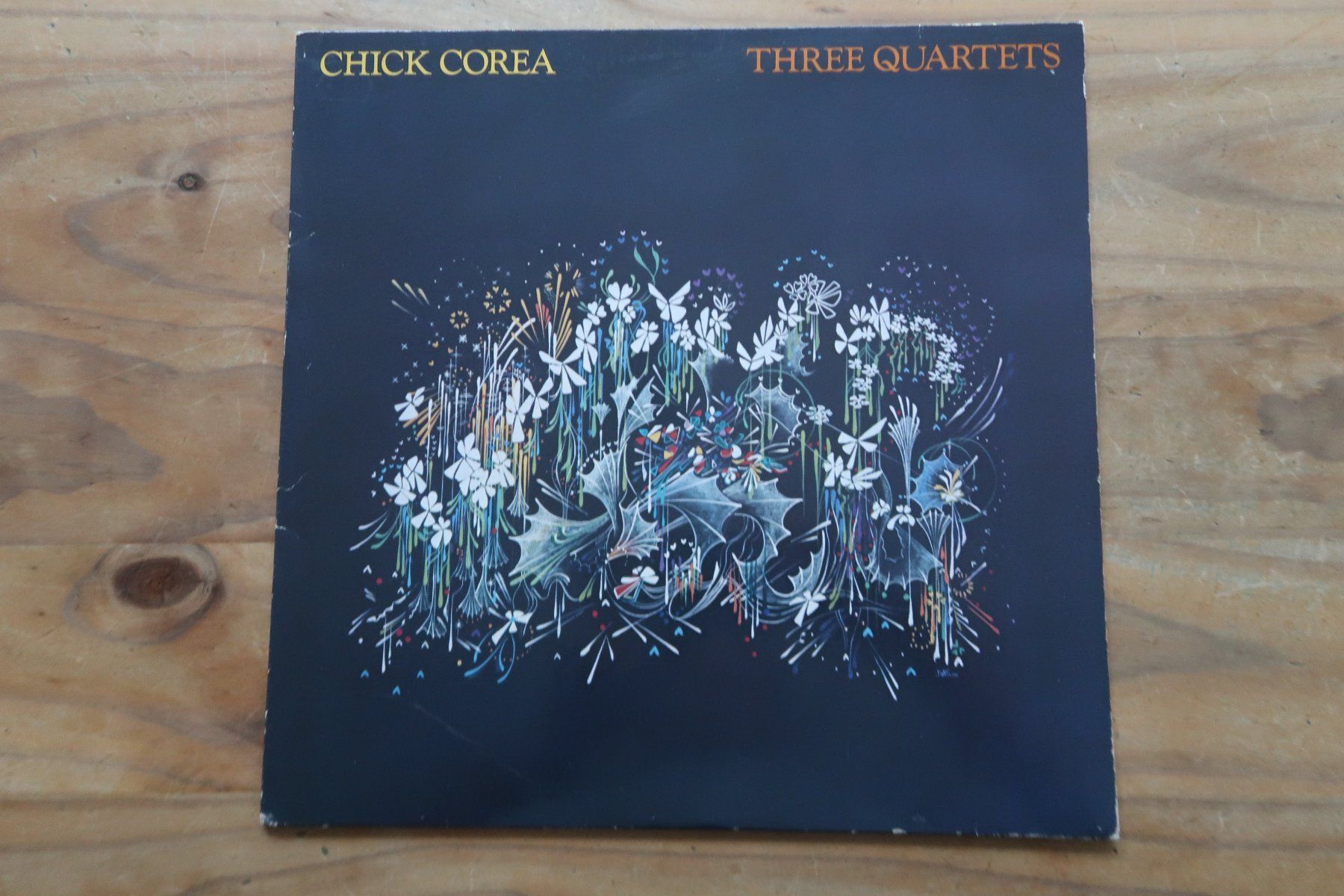 Schallplatten: CHICK COREA - THREE QUARTETS - VINYL LP – Gebraucht aus Basel von Patiscat