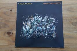 CHICK COREA - THREE QUARTETS - VINYL LP