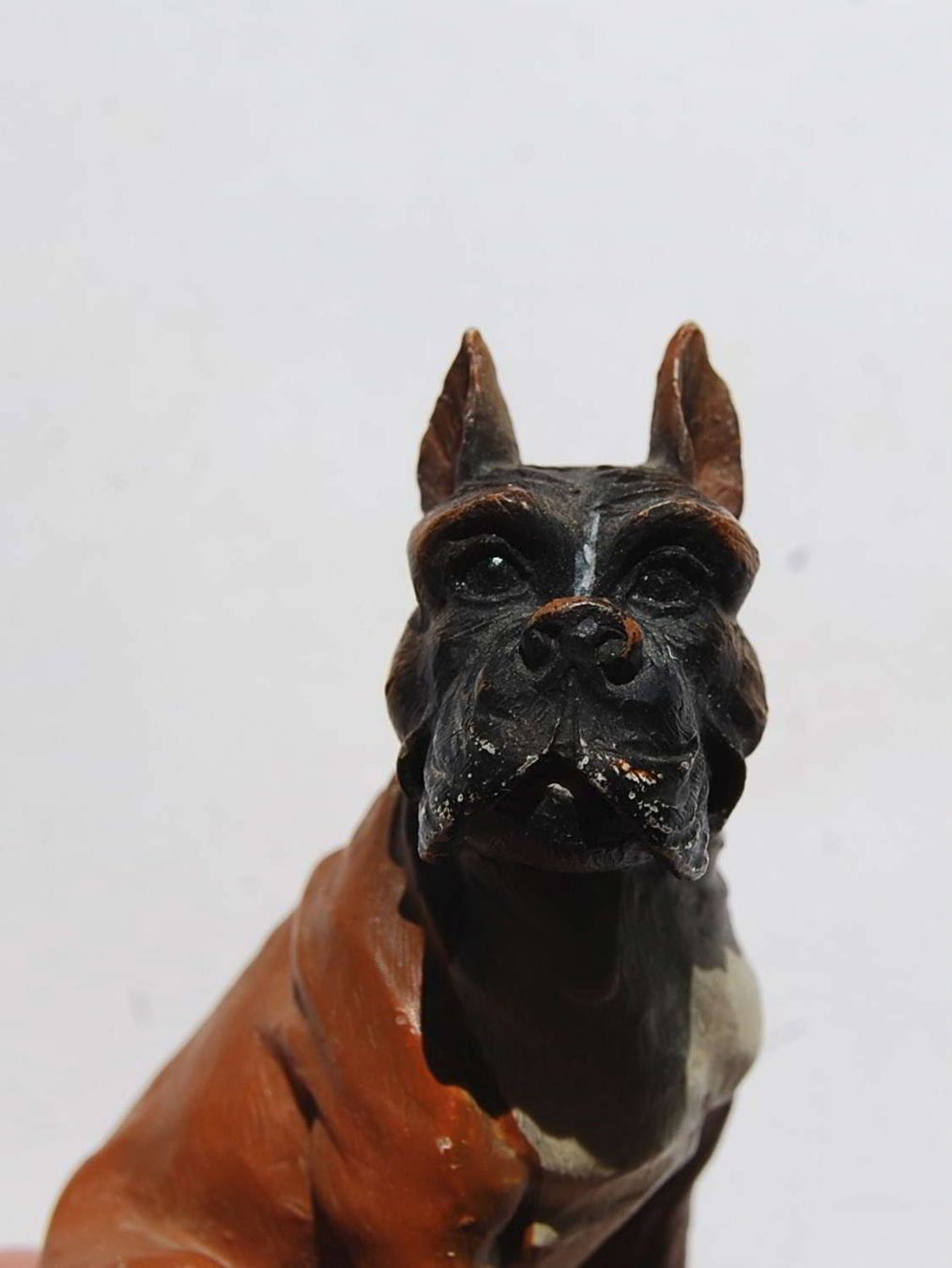 Statuette: 7 verschiedene Hundefiguren, Terrakotta bemalt – Usato da Rüfenacht BE venduto da Toro06 9