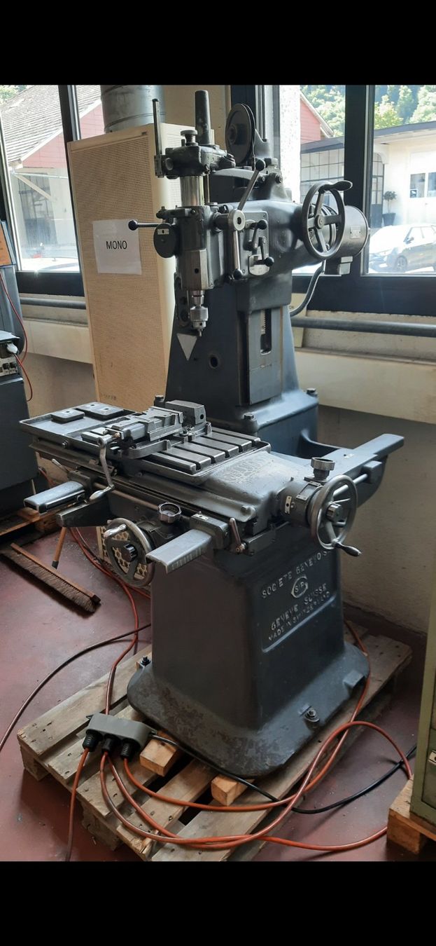 Schaublin Tutte le macchine: Fraiseuse, tours 102, Presses – Usato da Montsevelier venduto da lachatfred 1