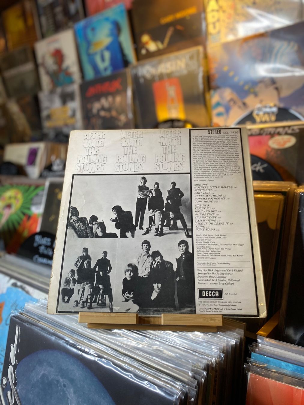 Dischi in vinile: THE ROLLING STONES - AFTERMATH...OG UK 1968...VG/VG – Usato da Gals venduto da Diskopatshop 1