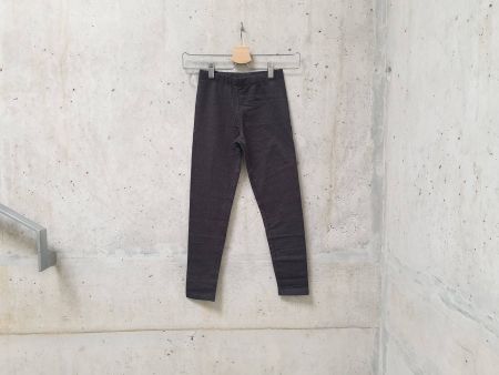 Legging fin Alive, long, gris foncé, fille, taille 128