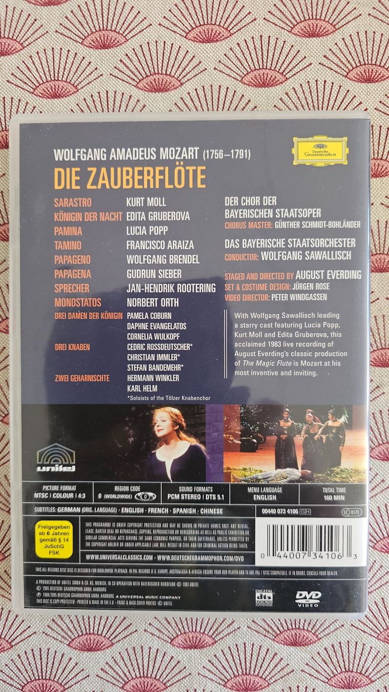Tous les DVDs: Die Zauberflöte – D'occasion à Bremgarten AG par ADFC 1