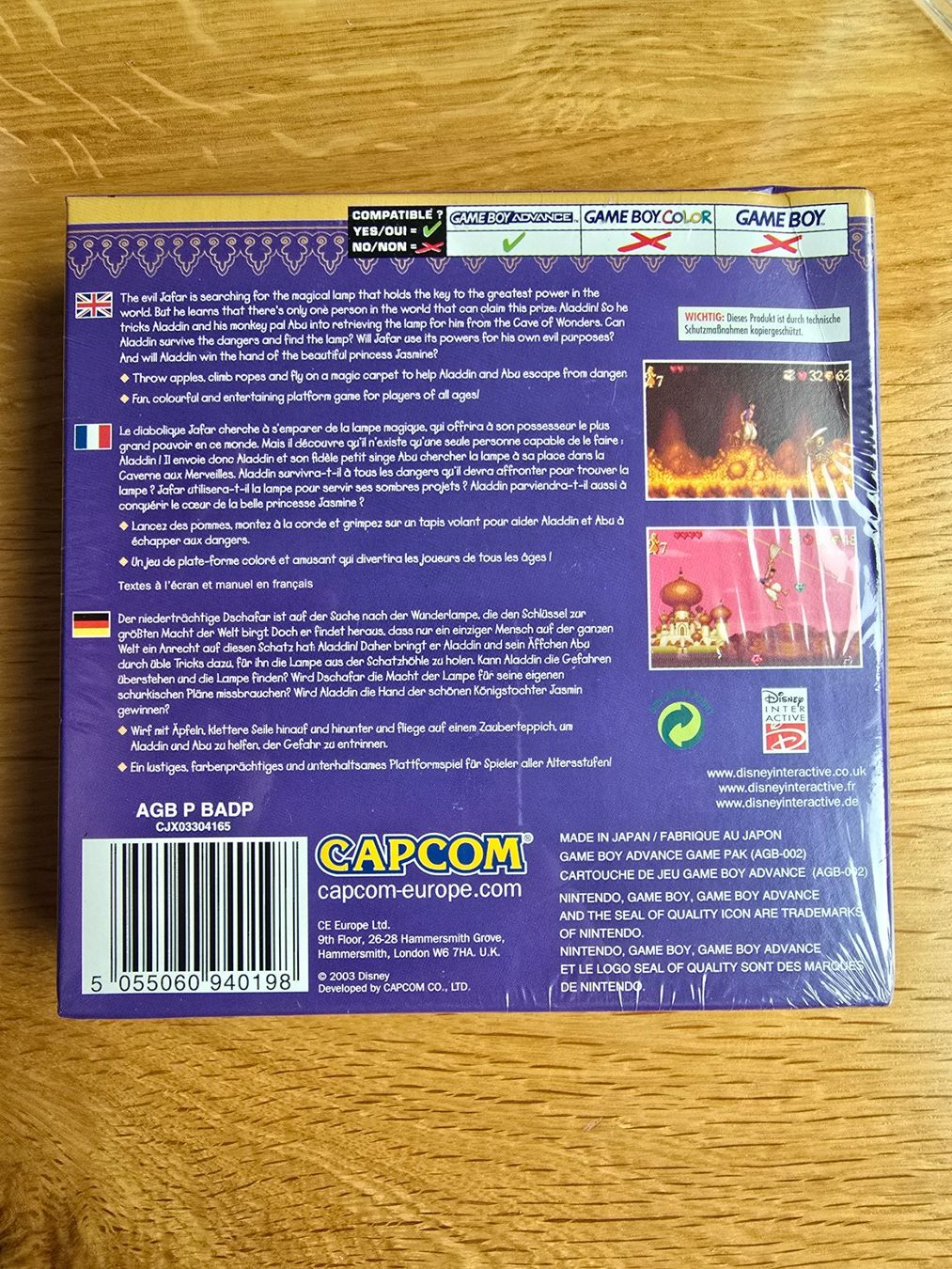 Nintendo Spiele: Nintendo Gameboy Advance/Aladdin/NEU/SEALED – Neu und originalverpackt aus Sursee von Elian91 1