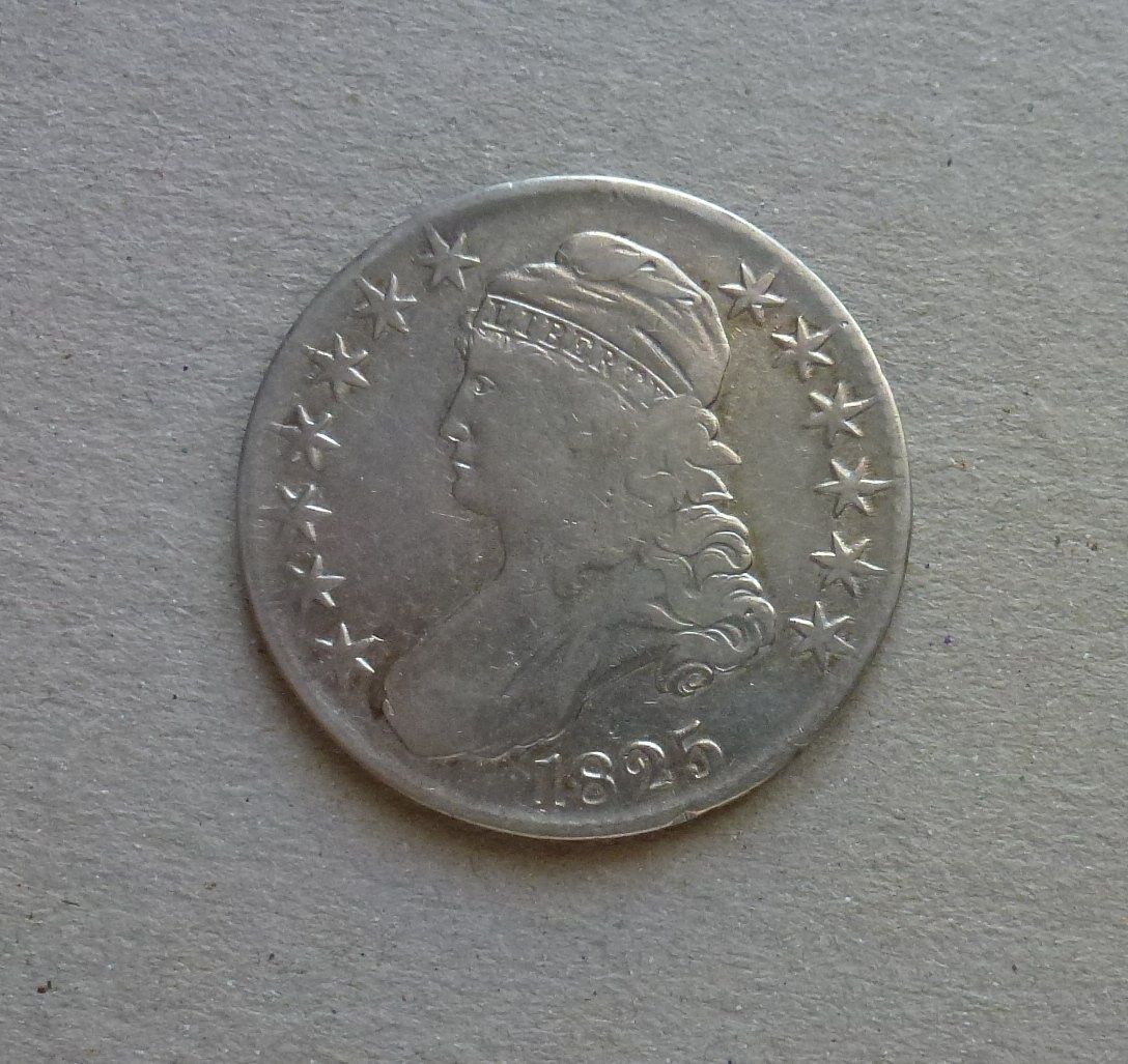 Tutti le monete: USA ++ 1/2 Dollar 1825, gute Erhaltung – Usato da Walkringen venduto da Casablanca777