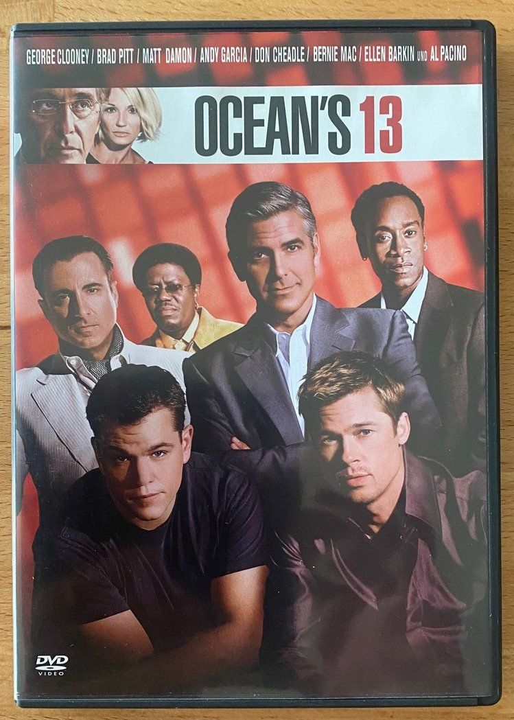 Tutti i DVDs: DVD - Ocean's 13 – Usato da Winterthur venduto da Secondhand-Family