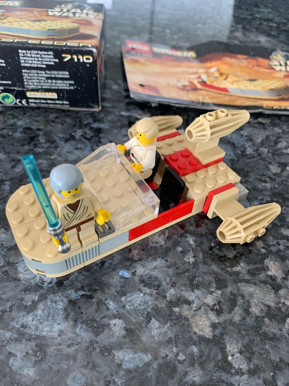 Star Wars Baukästen: Lego  7110 Star Wars Landspeeder – Gebraucht aus Zuzwil SG von Ibohaus 1