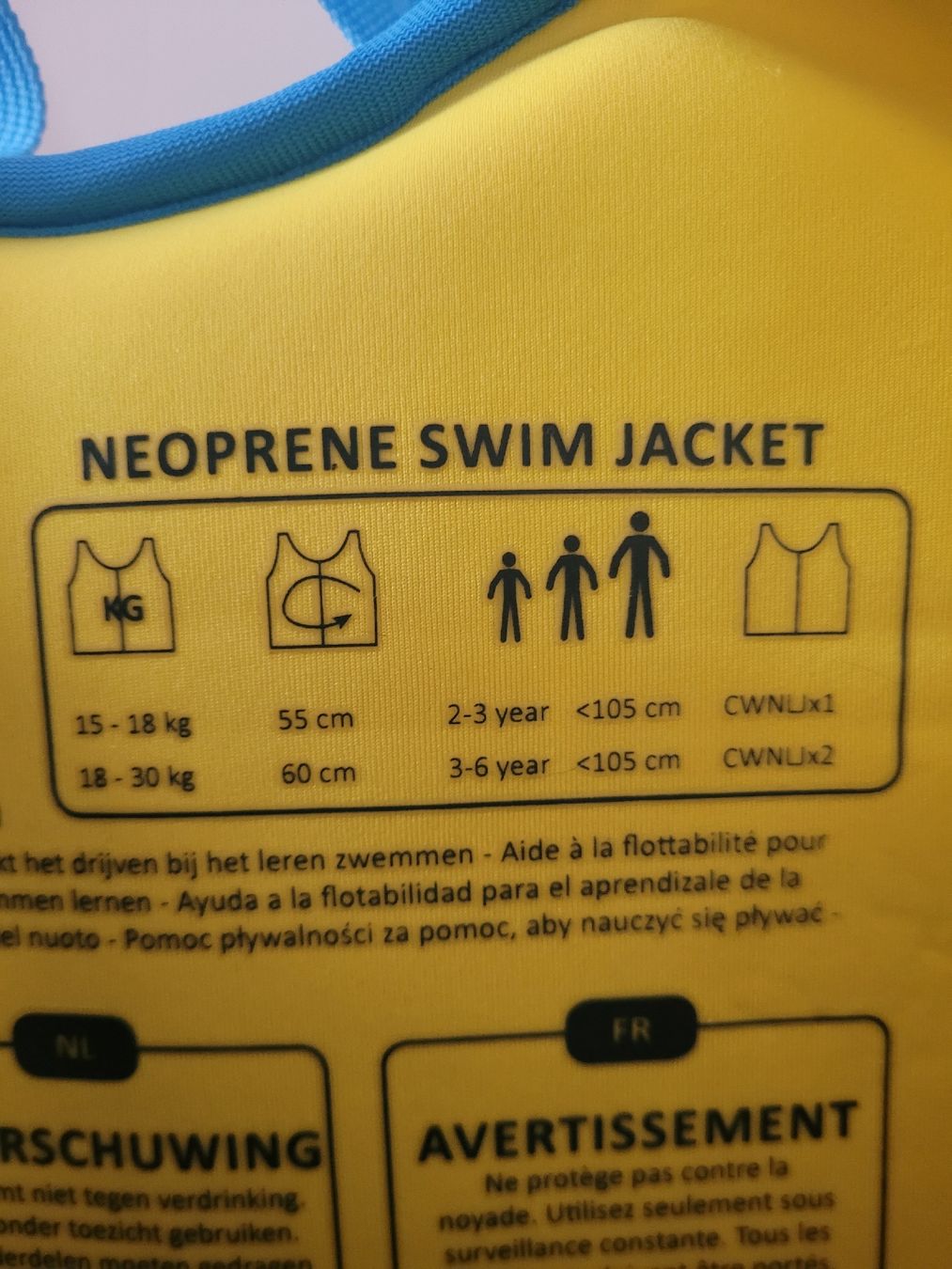 Schwimmwesten: giubbotto di sicurezza bambino – Gebraucht aus Giubiasco von A.B00 3