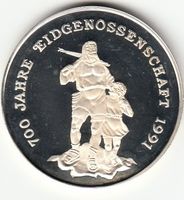 Kambodscha -- 20 Riels 1991 Silber