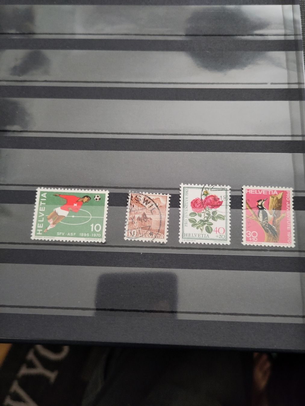 Alle Briefmarken: Briefmarken Sammlung Schweiz diverse Werte – Gebraucht aus Höri von Samsa9 6