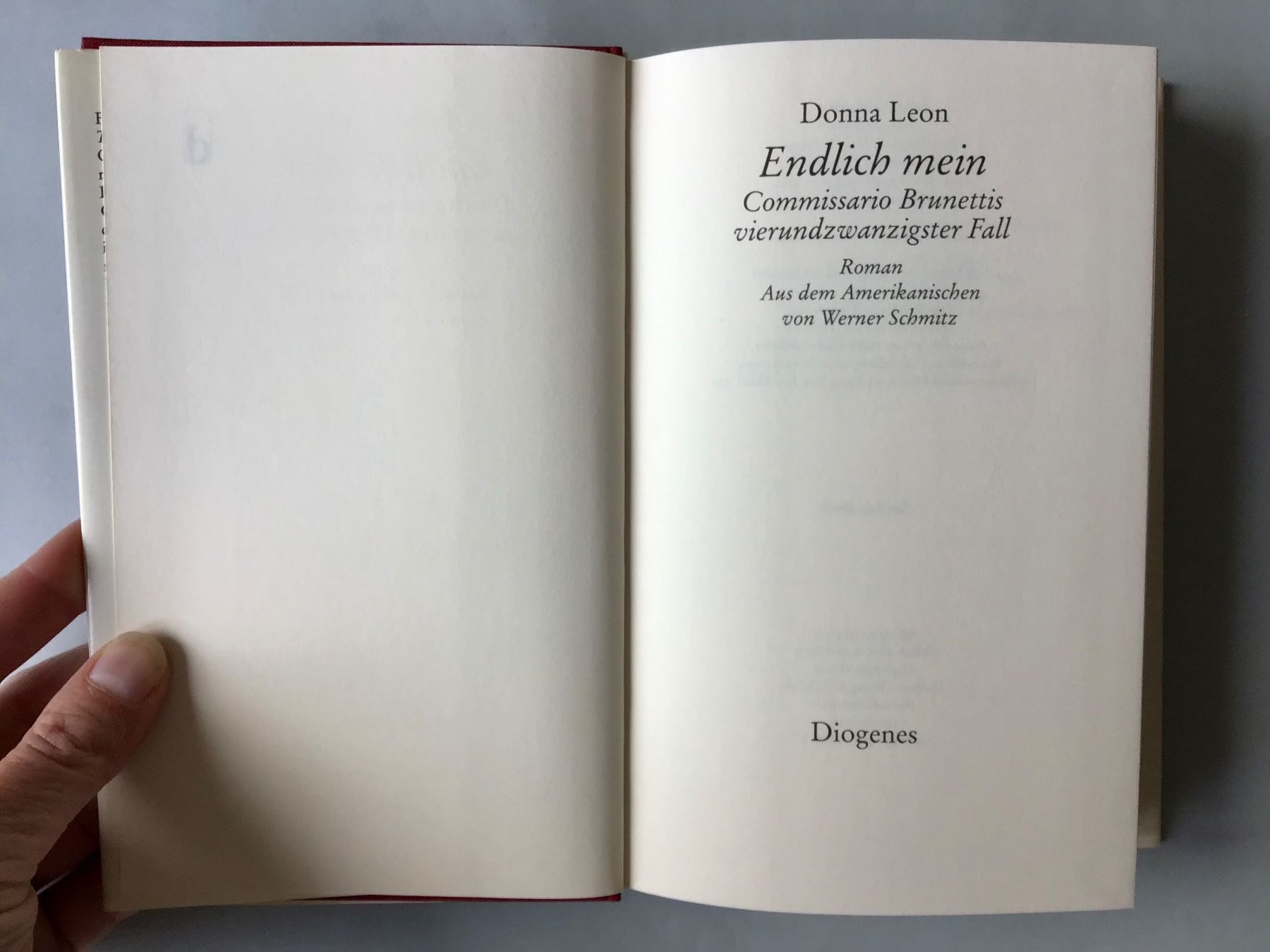 Libri: Donna Leon, Fall 24: Endlich mein – Usato da Bubendorf venduto da Alpenheidi 4