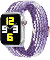 Armband für Apple Watch 42 / 44 / 45 / 49 mm - Lila/Weiss